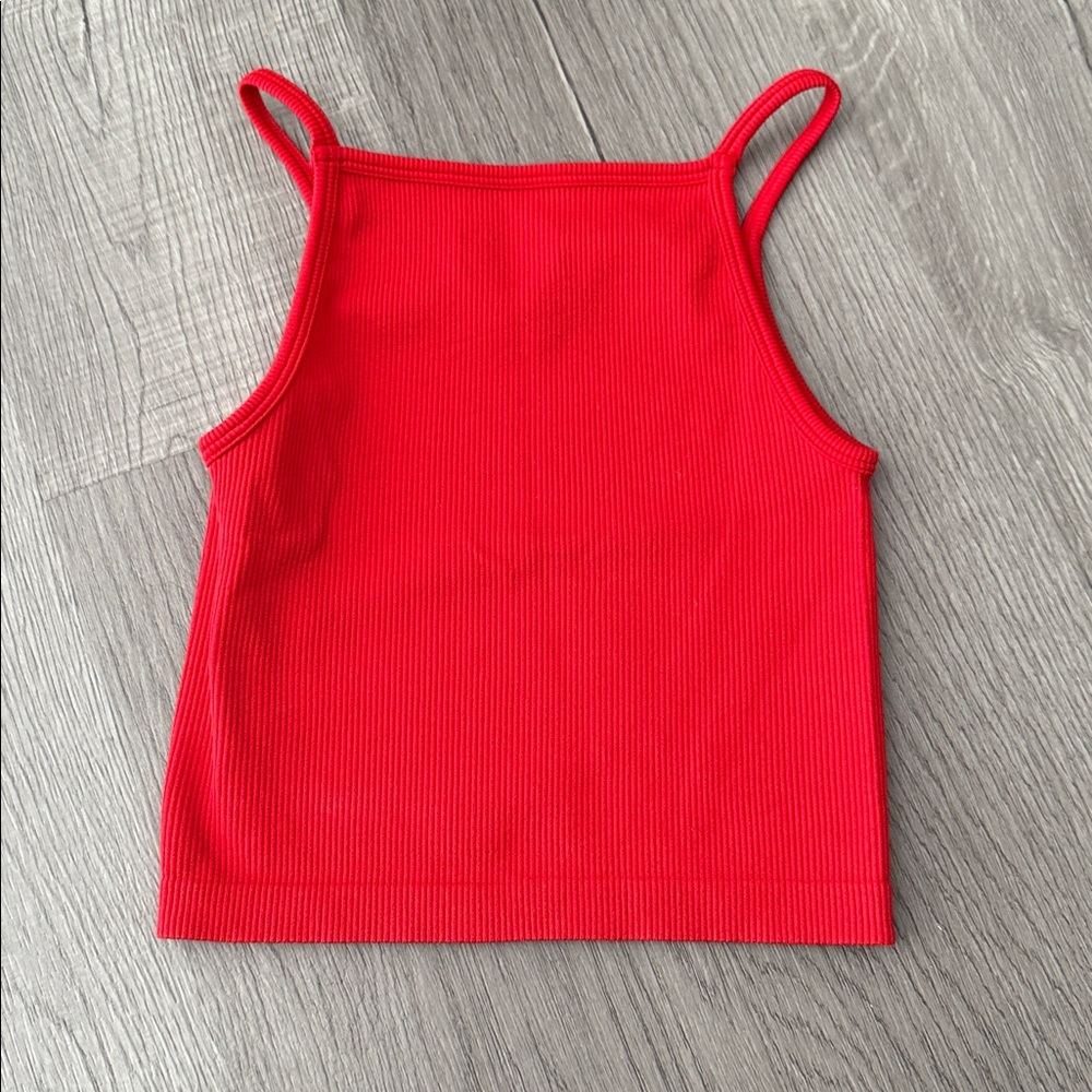 Wild Fable Scarlet Ribbed Top - Picture 3 of 3